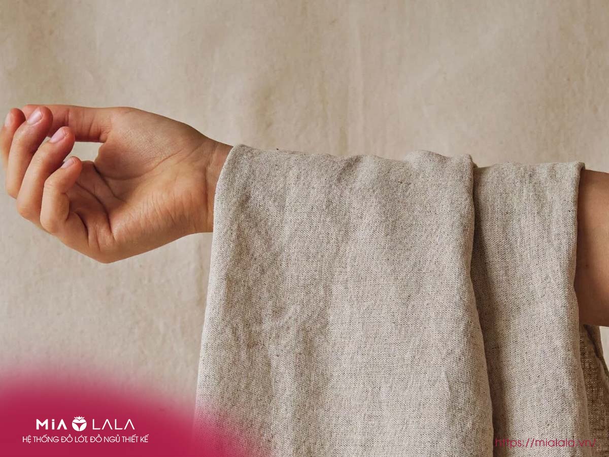 Linen là chất vải mềm mại và nhẹ nhàng