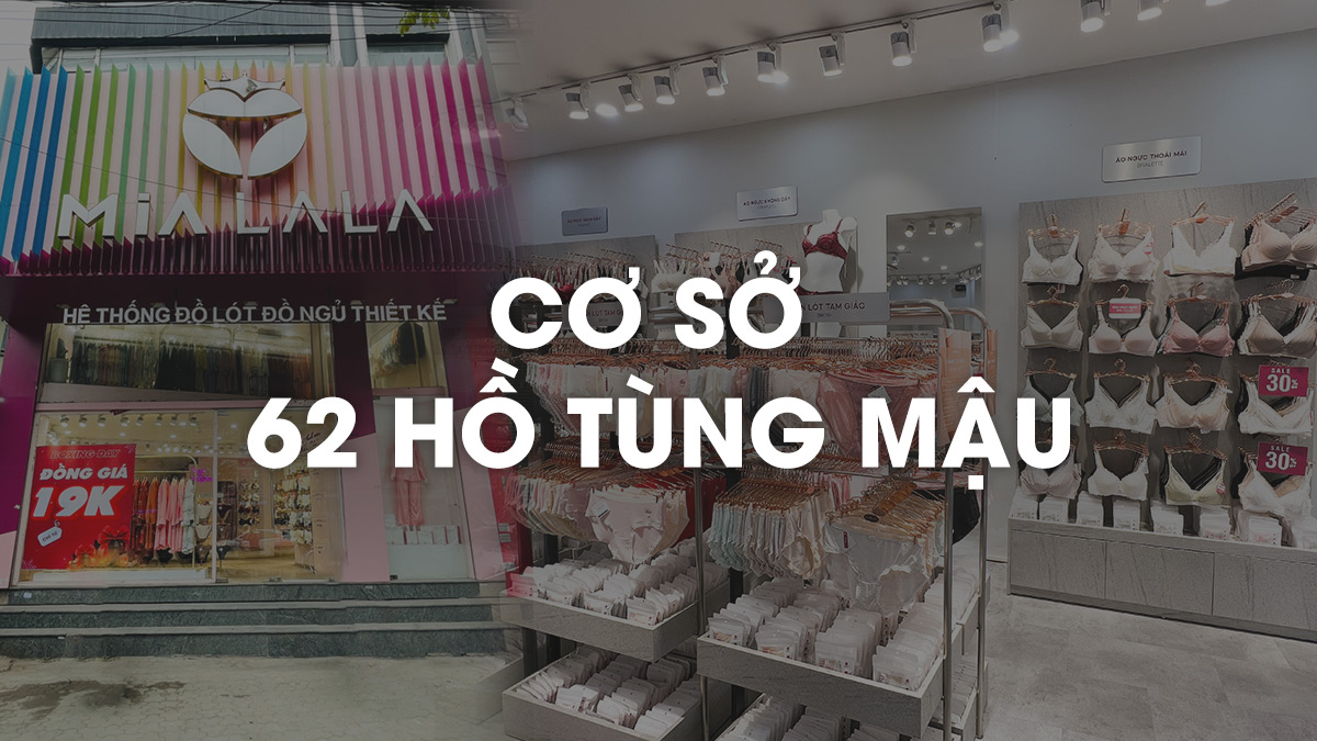 Cửa hàng đồ lót Mialala 62 Hồ Tùng Mậu, địa chỉ tin cậy của phái đẹp