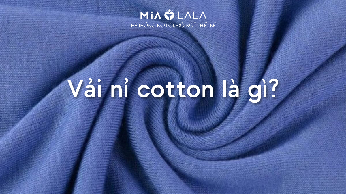 Vải nỉ cotton - sự hòa quyện giữa độ ấm áp và mềm mại lý tưởng
