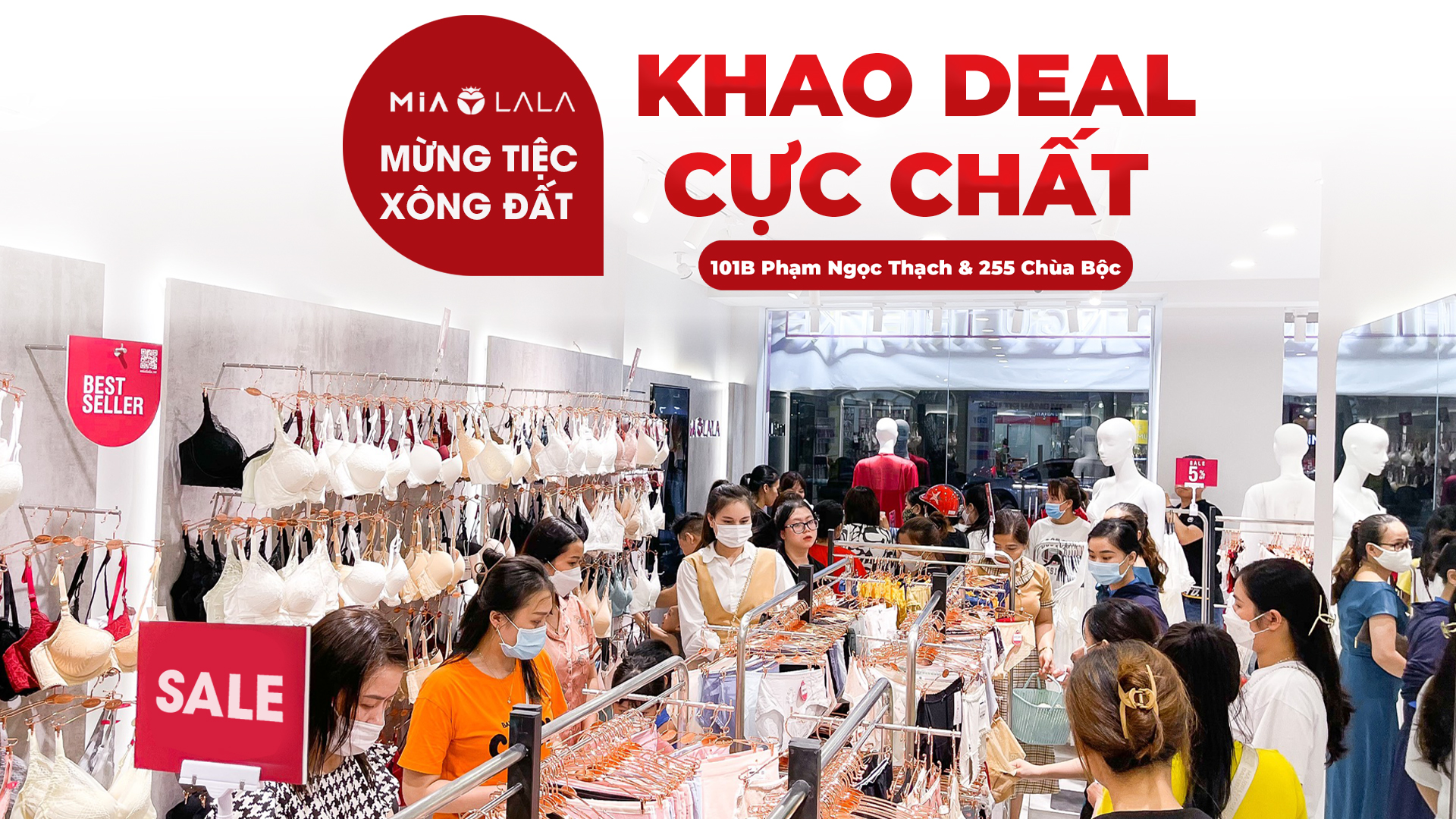 Mừng khai trương 101B Phạm Ngọc Thạch và 255 Chùa Bộc, Mialala tung ưu đãi sốc!