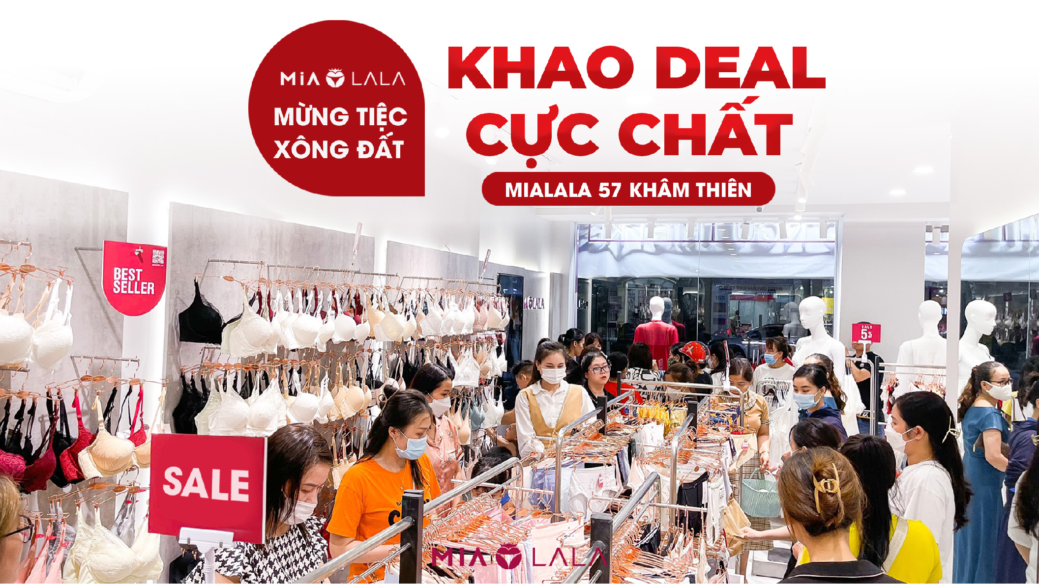 QUẦN LÓT 9K - MỪNG KHAI TRƯƠNG MIALALA 57 KHÂM THIÊN