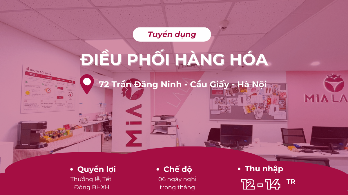 CHUYÊN VIÊN ĐIỀU PHỐI HÀNG HÓA