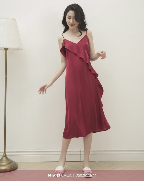 Váy ngủ lụa DS02011677