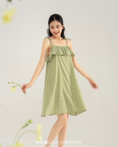 Váy mặc nhà vải thô DH02022908