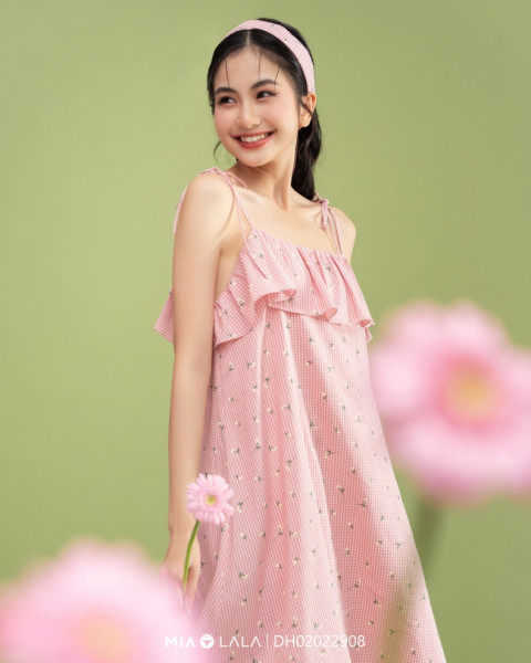 Váy mặc nhà vải thô DH02022908