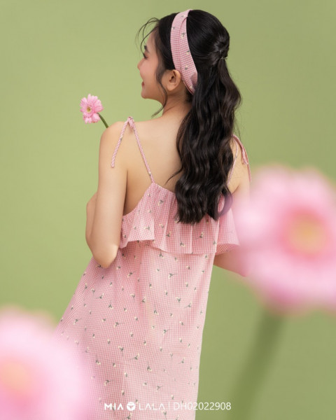 Váy mặc nhà vải thô DH02022908