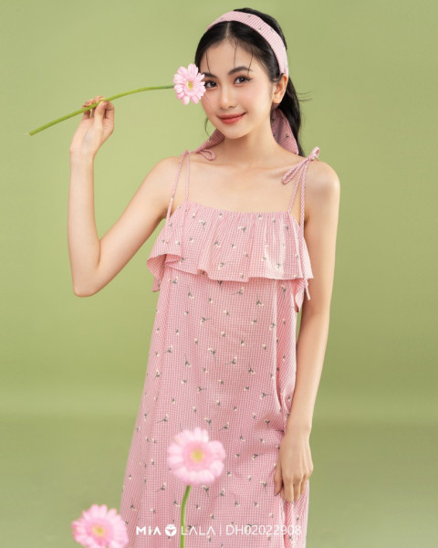 Váy mặc nhà vải thô DH02022908
