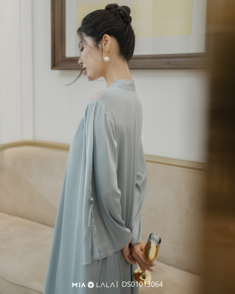 Áo choàng ngủ lụa DS01013064