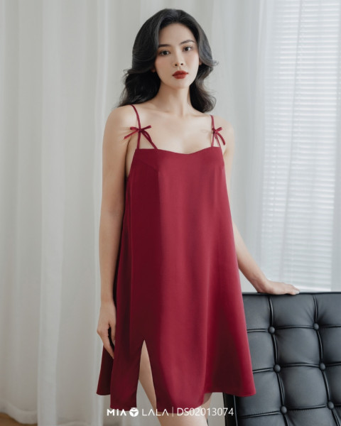 Váy Ngủ Lụa Cao Cấp Alida – La'Venus