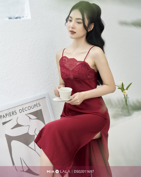 Váy ngủ lụa DS02011697