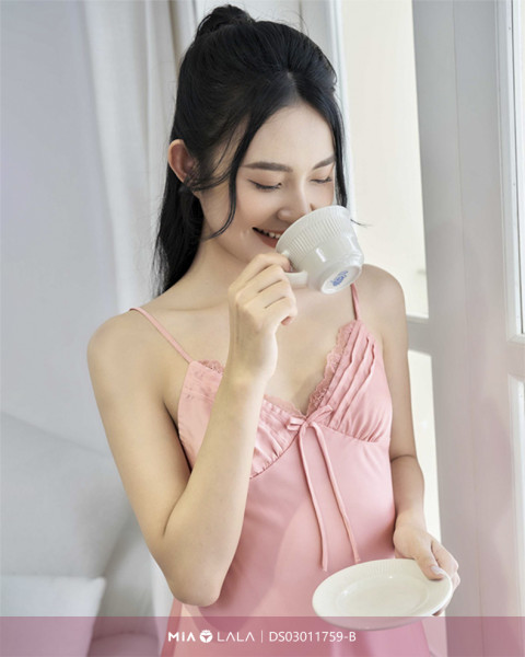 Bộ đồ ngủ lụa DS03011759
