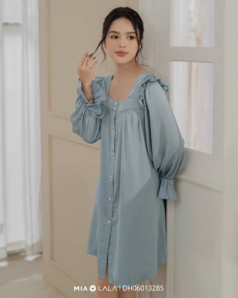 Váy mặc nhà lụa DH06013285