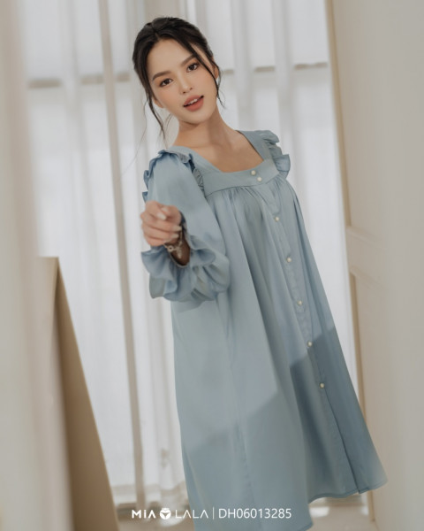 Váy mặc nhà lụa DH06013285