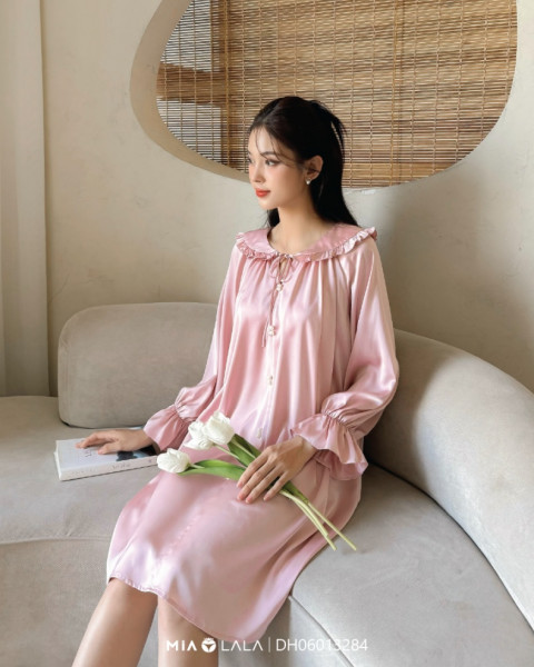 Váy mặc nhà lụa DH06013284