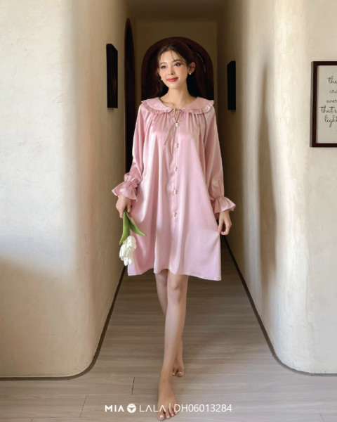 Váy mặc nhà lụa DH06013284