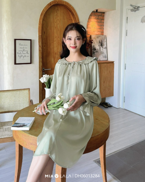 Váy mặc nhà lụa DH06013284