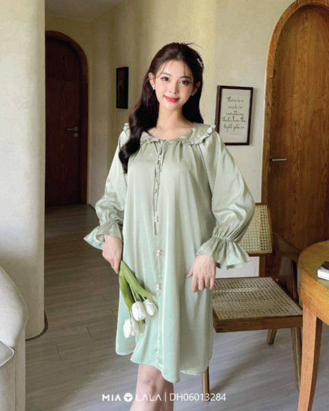 Váy mặc nhà lụa DH06013284