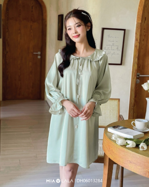 Váy mặc nhà lụa DH06013284