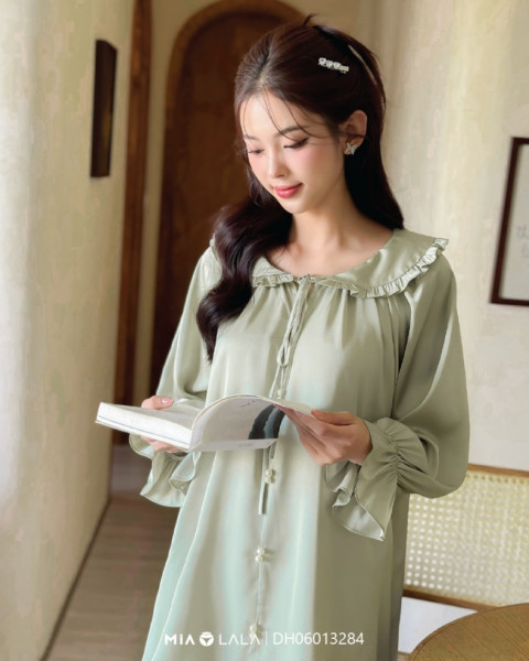 Váy mặc nhà lụa DH06013284