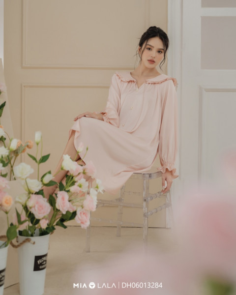 Váy mặc nhà lụa DH06013284