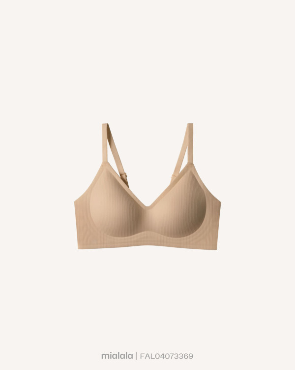 Áo Ngực Su Không Gọng Không Lộ Viền Đệm Mỏng 0.5cm 