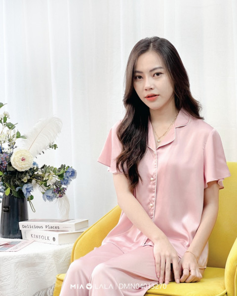 Bộ mặc nhà lụa DMN04013270