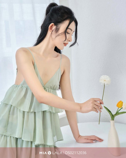 Váy ngủ tơ mềm DS02112036