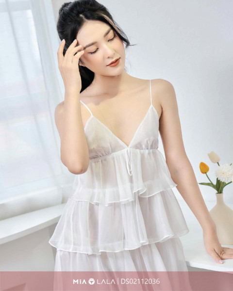 Váy ngủ tơ mềm DS02112036