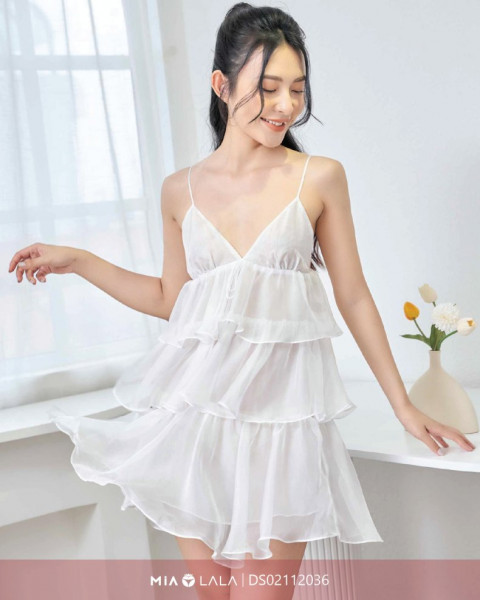 Váy ngủ tơ mềm DS02112036