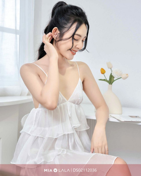 Váy ngủ tơ mềm DS02112036