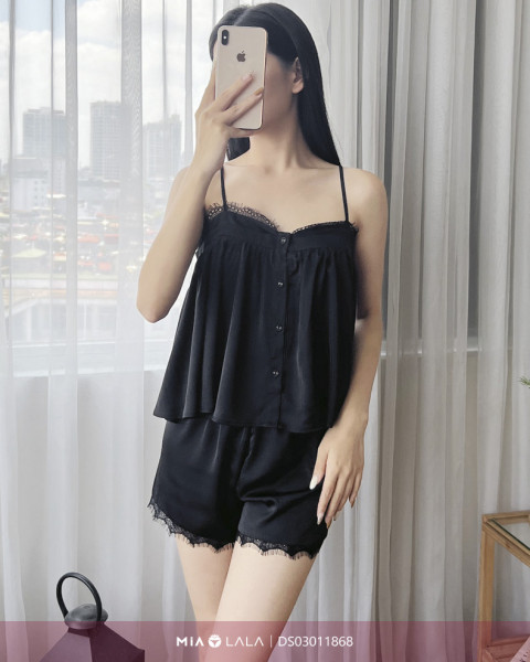 Bộ đồ ngủ lụa DS03011868