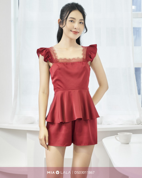 Bộ đồ ngủ lụa DS03011867
