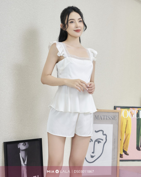 Bộ đồ ngủ lụa DS03011867