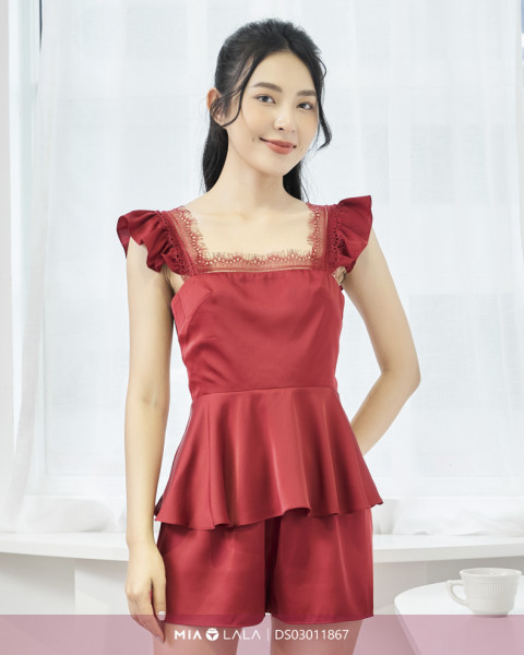 Bộ đồ ngủ lụa DS03011867