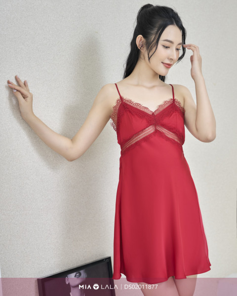 Váy ngủ lụa DS02011877
