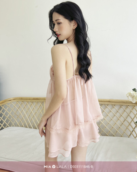 Bộ đồ ngủ tơ mềm DS03111846