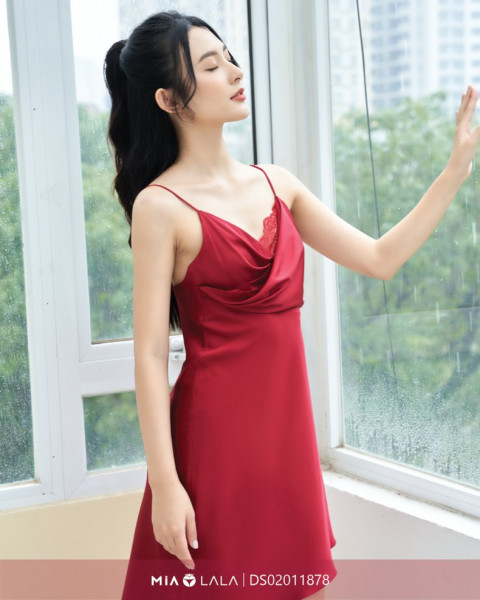 Váy ngủ lụa DS02011878