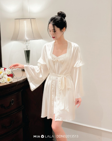 Áo choàng ngủ lụa DDN02013513