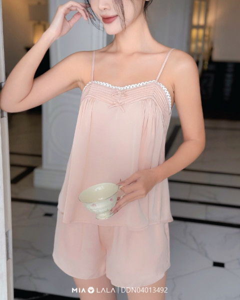 Bộ đồ ngủ lụa DDN04013492