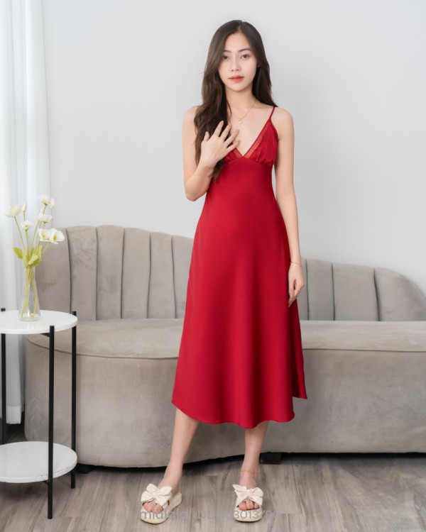 Váy ngủ lụa DDN03013796