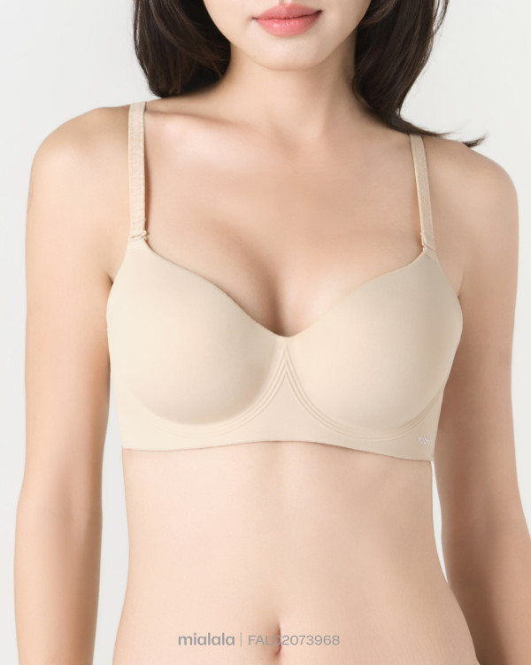 Áo ngực su đệm dày 6cm không gọng nâng ngực tạo khe FAL02073968