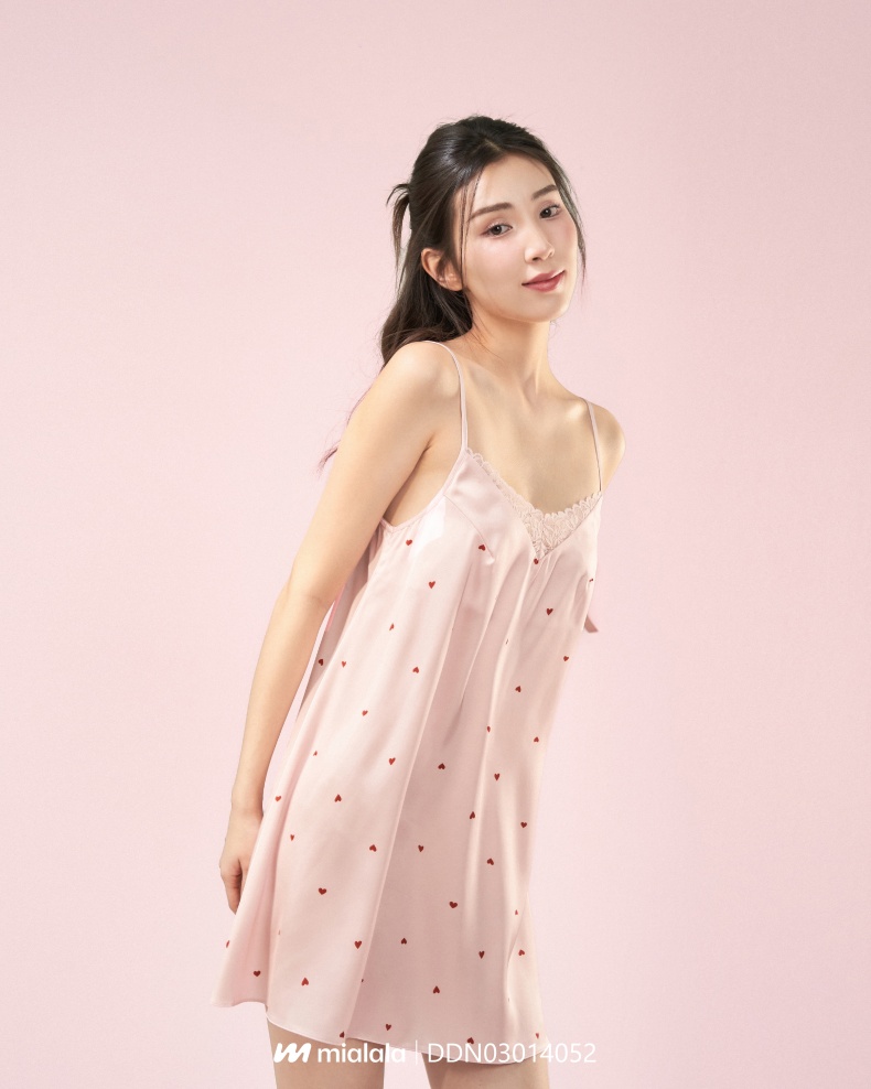 Váy ngủ lụa DDN03014052-4